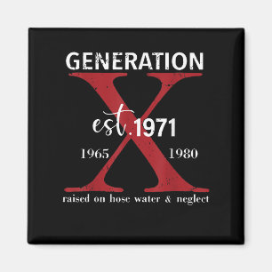 Íman Geração X Est. 1971 Levantado Com Água De Tubagem 