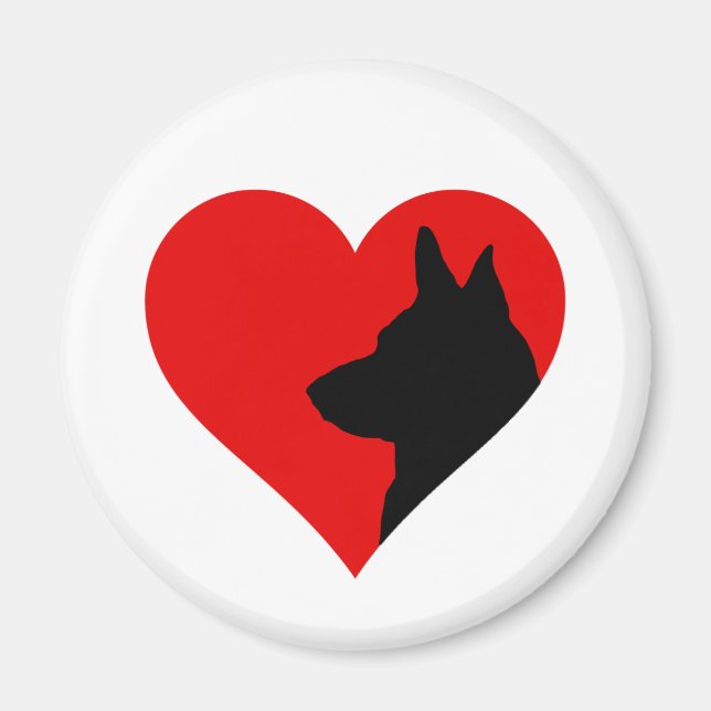 Íman German shepherd (Frente)