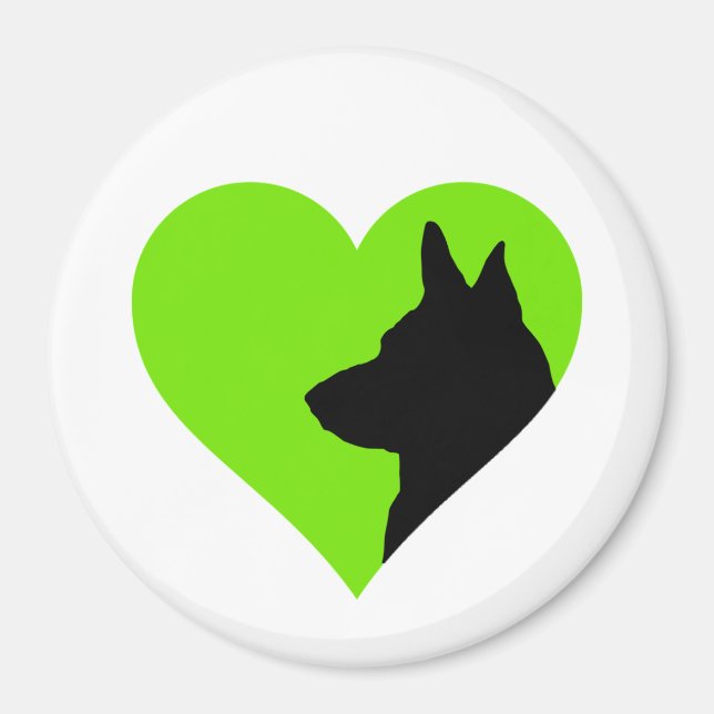 Íman German shepherd (Frente)