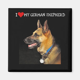 Íman German shepherd
