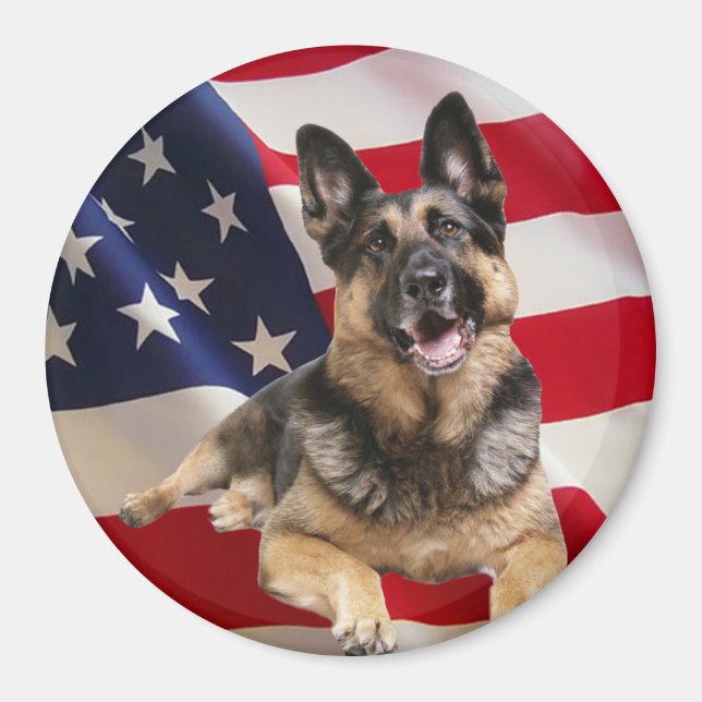 Íman German shepherd (Frente)