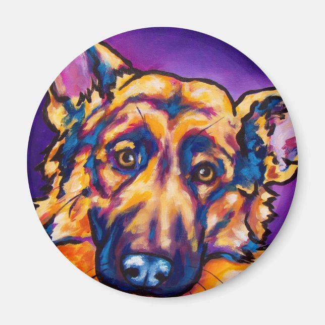 Íman German shepherd (Frente)