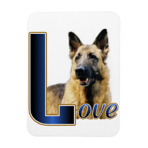 Íman German shepherd Amor
