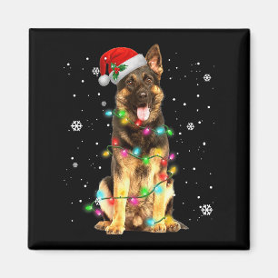 Íman German shepherd Cão Árvore Natal Doce Xmas Do