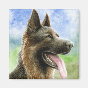 Íman german shepherd de cão 146