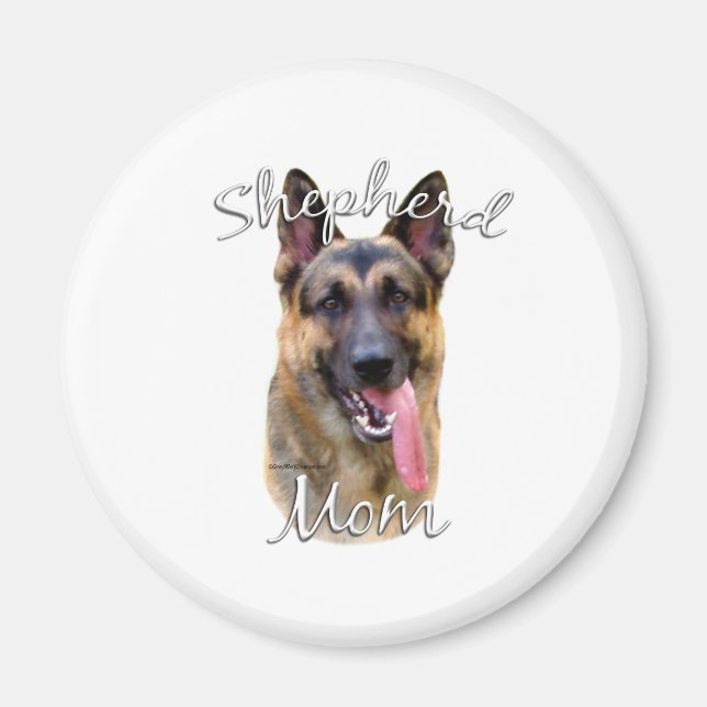 Íman German shepherd Mãe 2 (Frente)