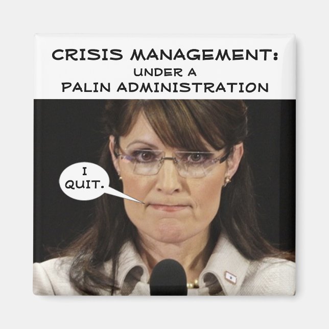 Íman Gestão de Crises sob uma Administração Palin (Frente)