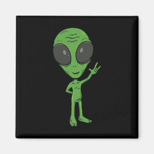 Íman Gesto de mão Asl de alienígena Ily consciente da p