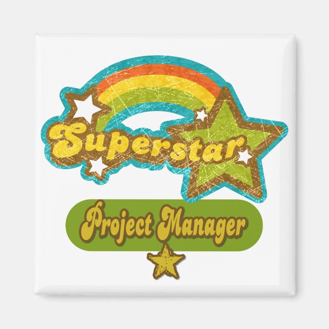 Íman Gestor de Projetos Superstar (Frente)