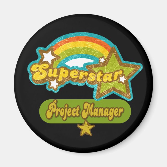 Íman Gestor de Projetos Superstar (Frente)