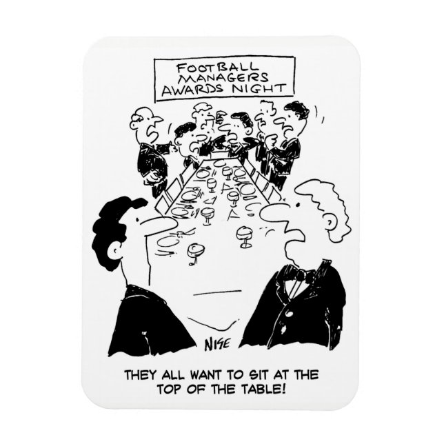 Íman Gestores de futebol Prêmios à noite (Vertical)