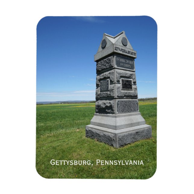 Íman Gettysburg Battlefield (Vertical)