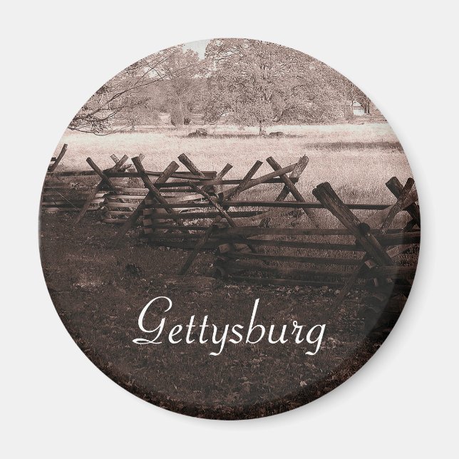 Íman Gettysburg - Battlefield Magnet #3 (Frente)