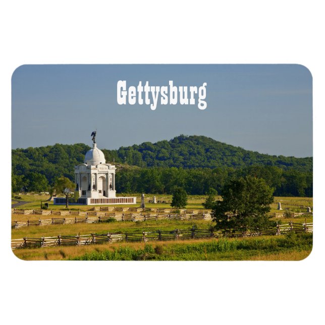 Íman Gettysburg Battlefield Premium Magnet (Horizontal)