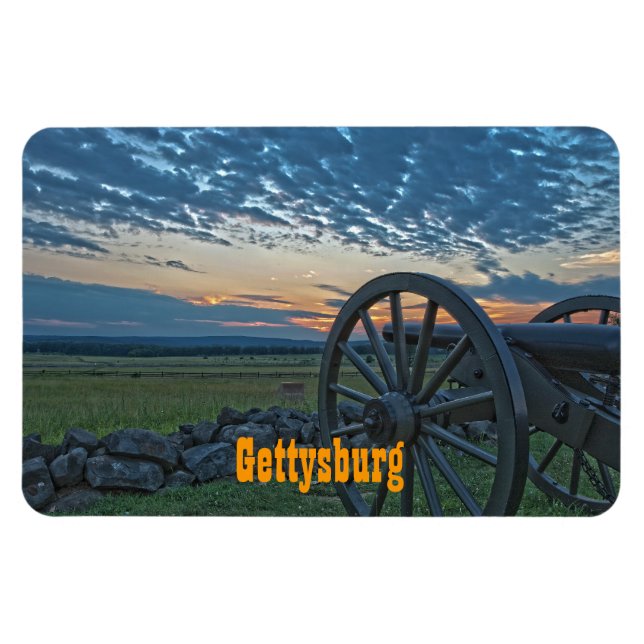 Íman Gettysburg Cannon II Premium Magnet (Horizontal)