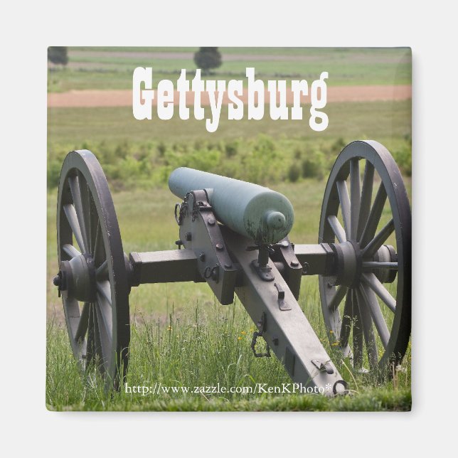 Íman Gettysburg Cannon Magnet (Frente)