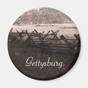 Íman Gettysburg - ímã #3 do campo de batalha