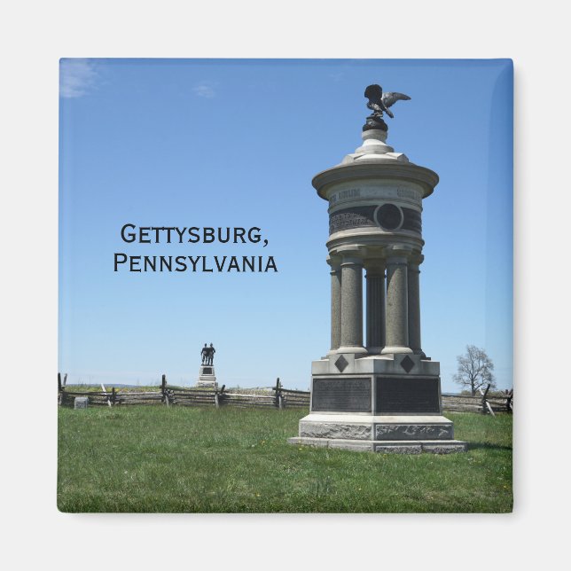 Íman Gettysburg, Pensilvânia (Frente)