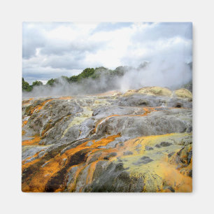 Íman Geyser de Pohutu, Rotorua, Nova Zelândia