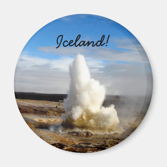 Íman Geyser islandês (Frente)