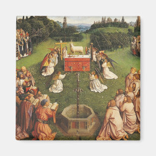 Íman Ghent Altarpaper Por Van Eyck Brothers