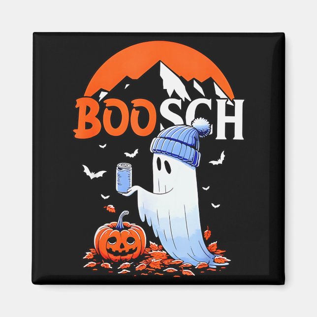 Íman Ghost Boosch Beer Halloween  (Frente)