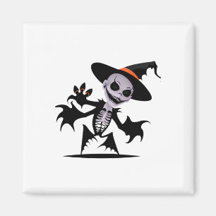 Íman Ghost Devil In Halloween Sticker