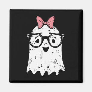 Íman Ghost Eyegl Girl Halloween Girly Ghost