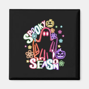 Íman Ghost Floral Coquette Halloween Pumpkin Spook
