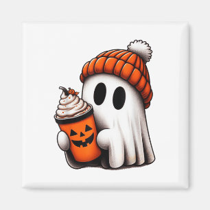 Íman Ghost Ghost Coffee Halloween Ghost Ice Cof