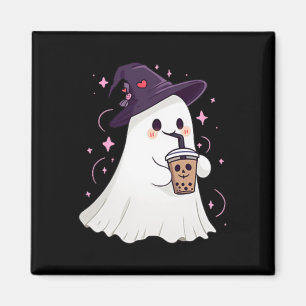 Íman Ghost Ghost Ice Coffee Spooky Season Cute Ghost H