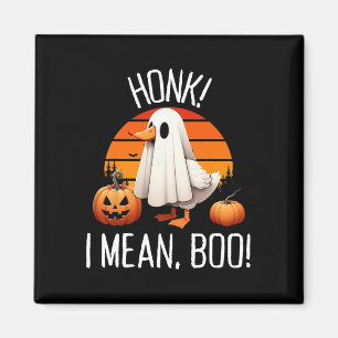 Íman Ghost Goose Honk I Quero Dizer Boo