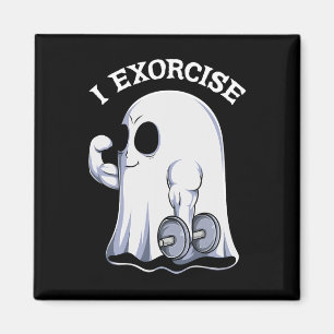 Íman Ghost I Exorcize O Trabalho De Exercício De Gym En