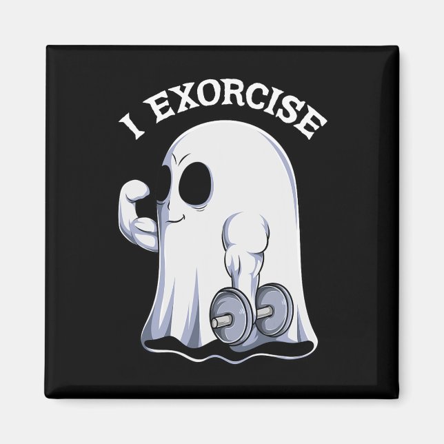 Íman Ghost I Exorcize O Trabalho De Exercício De Gym En (Frente)