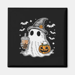 Íman Ghost Milktea Ghost Bebendo Bubble Tea