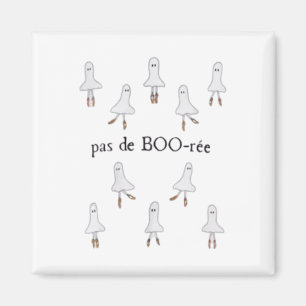 Íman Ghost Pas De Boo-rée Balé Dancer Spooky Hallowee