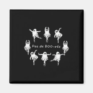 Íman Ghost Pas De Boo-rée Byllet Dancer Spooky Hallowee
