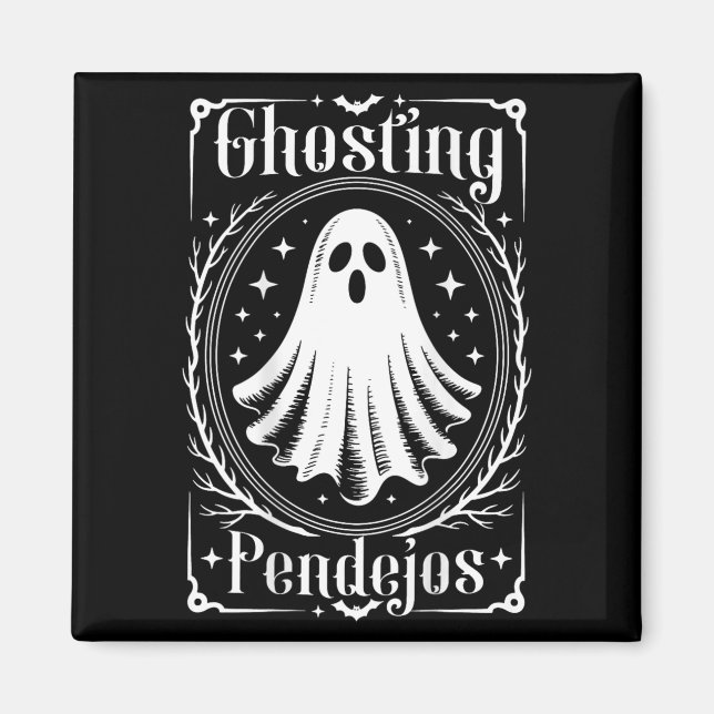 Íman Ghost Pendejos Engraçado Fantasma Mexicano (o) (Frente)