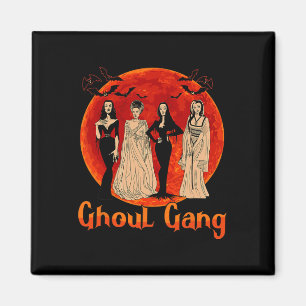 Íman Ghoul Gang Horror Gótico Queens Halloween Noiva Di