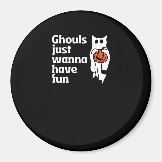 Íman Ghouls Só Quer Divertir A Citação De Slogan (Frente)