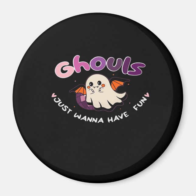 Íman Ghouls Só Quer Divertir A Citação De Slogan (Frente)
