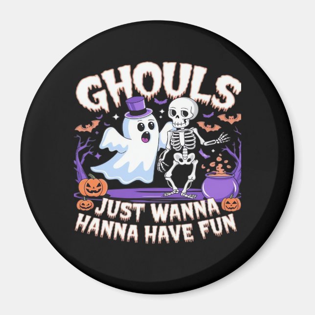 Íman Ghouls Só Quer Divertir-Se Básico E Cotação (Frente)