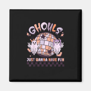Íman Ghouls Só Quer Divertir-Se Com O Fato De Halloween