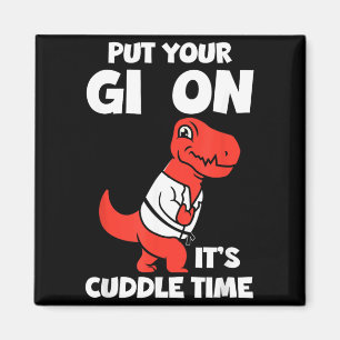 Íman Gi no Cuddle Time Engraçado BJJ Jiu-Jitsu Brasilei
