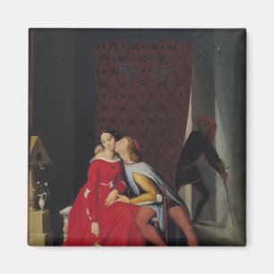 Íman Gianciotto descobre Paolo e Francesca, 1814