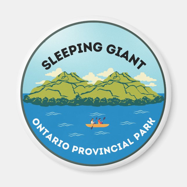 Íman Giant Ontario Provincial Park Magnet (Frente)