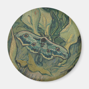 Íman Giant Peacock Moth (1889) apresentada por Vincent 