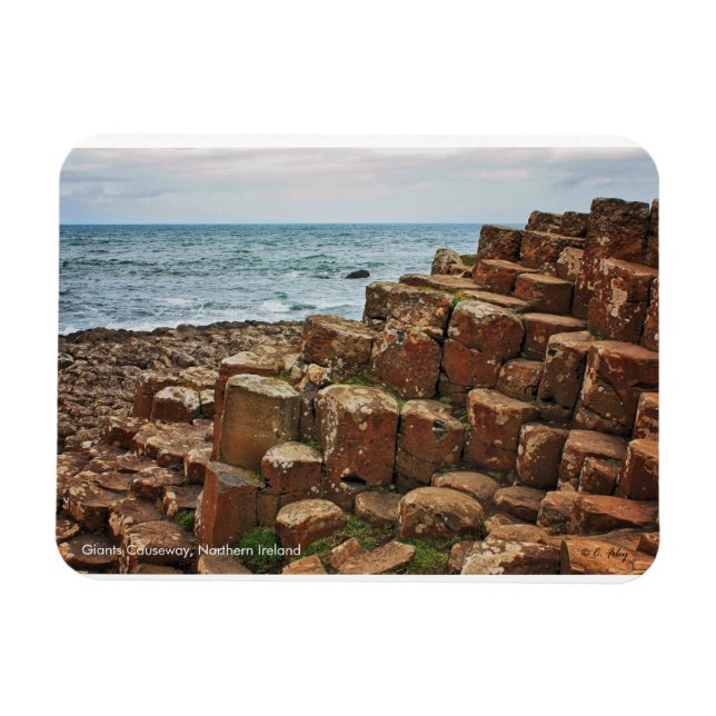 Íman Giants Causeway, Irlanda, Flexi Magnet (Horizontal)