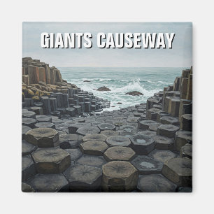 Íman Giants Causeway Norte Irlanda Viagem Sunset
