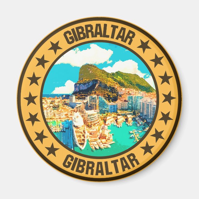 Íman Gibraltar (Frente)